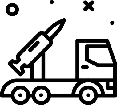 Teslimat. Web simgesi basit illüstrasyon