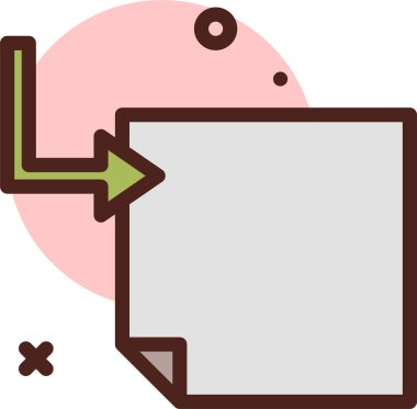 Balık. Web simgesi basit illüstrasyon