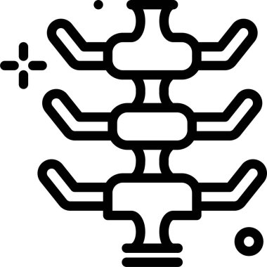 Bitki. Web simgesi basit illüstrasyon