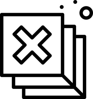 soyut şekiller simge, vektör illüstrasyonu beyaz arkaplan üzerinde izole 