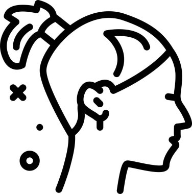 Avatar simgesi, vektör illüstrasyonu