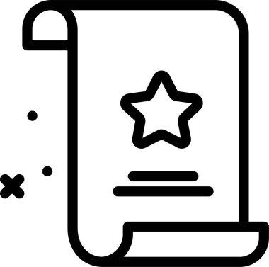 Liste. Web simgesi basit illüstrasyon