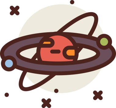 Balık. Web simgesi basit illüstrasyon