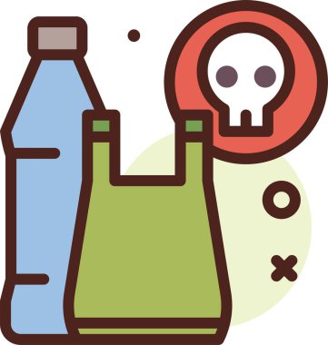 Cadılar Bayramı için bir arkaplan vektör illüstrasyonu