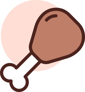 Çizgi film köpeğinin vektör çizimi