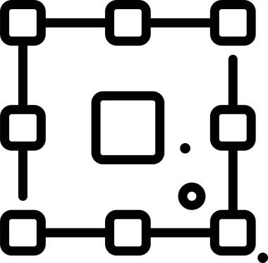 Modern b 'nin vektör illüstrasyonu eksik simgesi