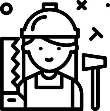 Avatar simgesi, vektör illüstrasyonu