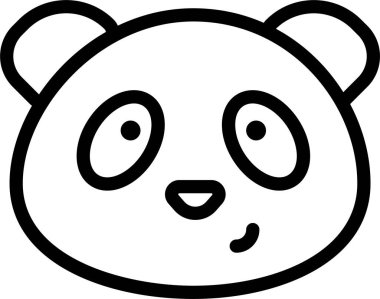 üzgün yüz ifadesi, vektör illüstrasyonu