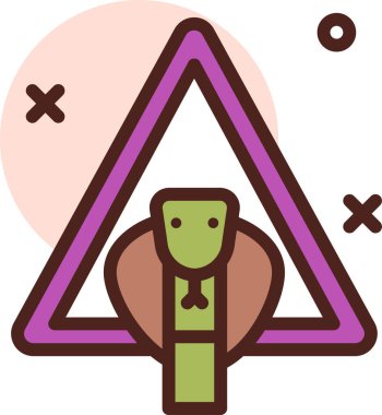 uyarı modern simgesi, vektör illüstrasyonu beyaz arkaplanda izole edildi 