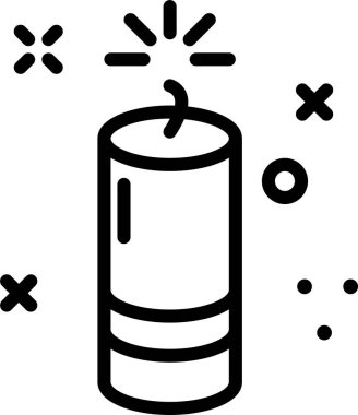 Mum. Web simgesi basit illüstrasyon