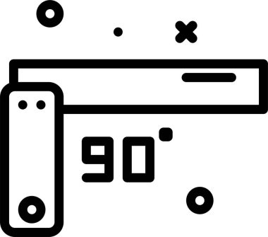 video. Web simgesi basit illüstrasyon