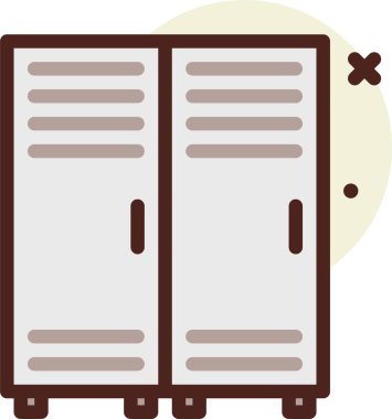 Kitap ikonu. Web tasarımı için kağıt vektör simgelerinin düz çizimi