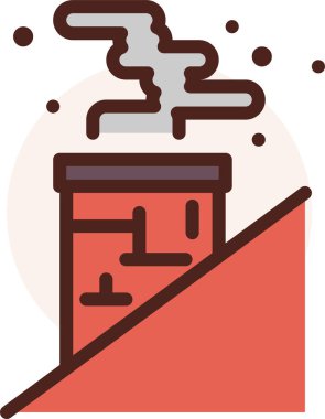 ev simgesi, vektör illüstrasyonu