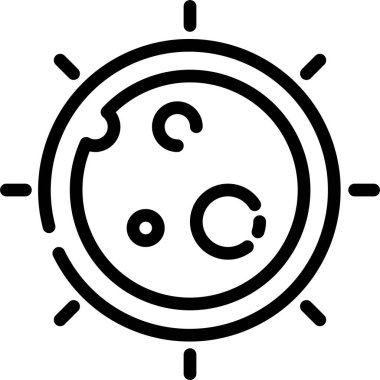 Güneş Sistemi. Basit resimleme