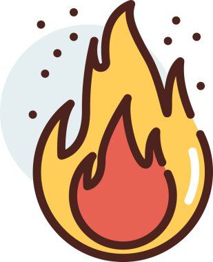 Biyoloji ve kimya simgesi, vektör illüstrasyonu beyaz arkaplanda izole edildi  