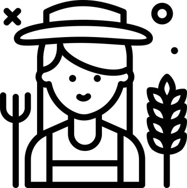 Avatar simgesi, vektör illüstrasyonu