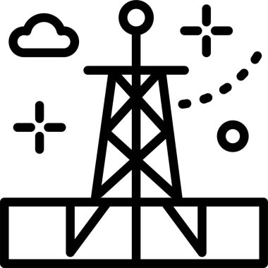 Bitkinin katı simgesi, vektör illüstrasyonu