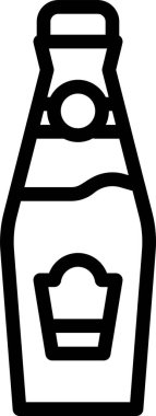 Restoran web simgesi, basit vektör illüstrasyonu 