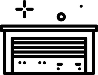 ev simgesi, vektör illüstrasyonu