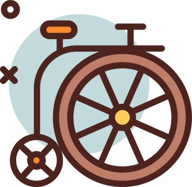 Basit bir bisiklet simgesi