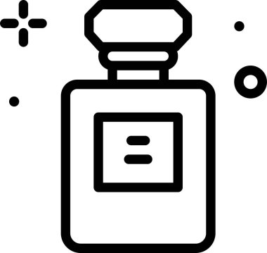 Parfüm. Web simgesi basit illüstrasyon