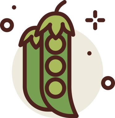 yiyecek ve içecek vektör simgesi