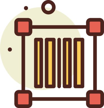 soyut şekiller simge, vektör illüstrasyonu beyaz arkaplan üzerinde izole 