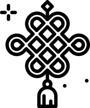 Hristiyan simgesi, vektör illüstrasyonu