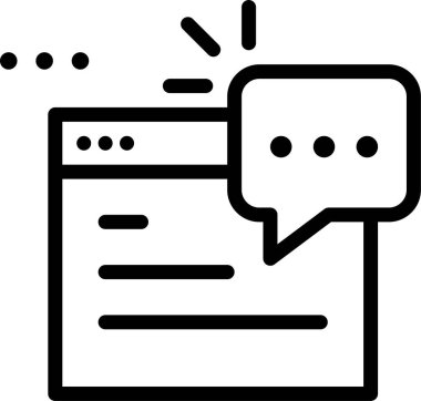 e- posta simgesi ve vektör illüstrasyonu beyaz arkaplanda izole edildi