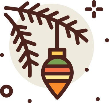 Hristiyan web simgesi, basit vektör illüstrasyonu  