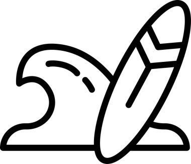 Tüy. Web simgesi basit illüstrasyon