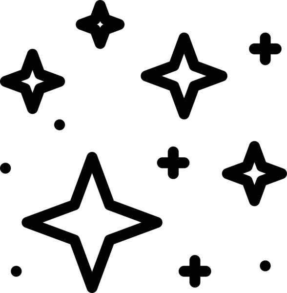 Patrón Sin Costuras Con Estrellas Ilustración Vectorial — Vector de stock