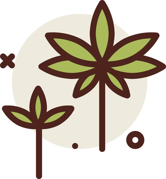 Ilustración Vectorial Árbol — Vector de stock