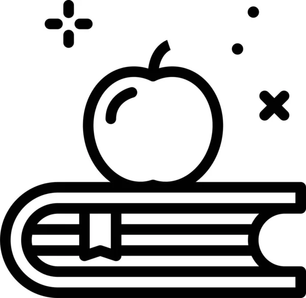 Bildung Web Symbol Einfache Vektor Illustration — Stockvektor