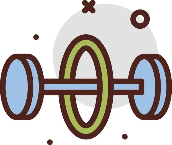 Biologie Chemie Ikona Vektorové Ilustrace Izolované Bílém Pozadí — Stockový vektor