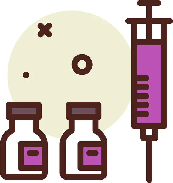 Ícone Vetor Médico Cuidados Saúde —  Vetores de Stock