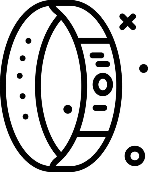 Icono Reloj Ilustración Vectorial Aislada Sobre Fondo Blanco — Archivo Imágenes Vectoriales