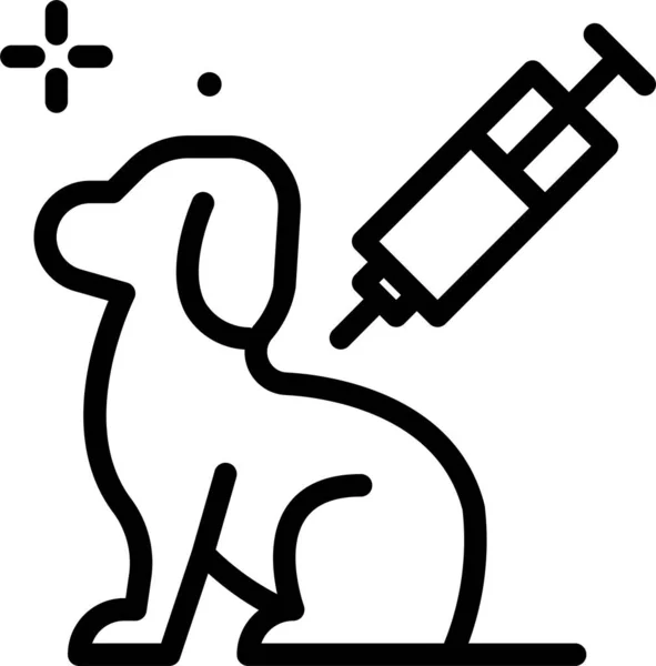 Собака Иконка Сайта — стоковый вектор