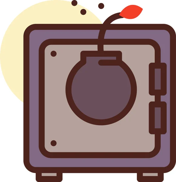 Pictogram Koffiezetapparaat Vectorillustratie — Stockvector