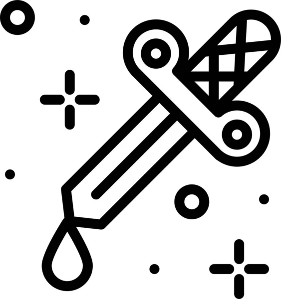 Makas. Web simgesi basit illüstrasyon