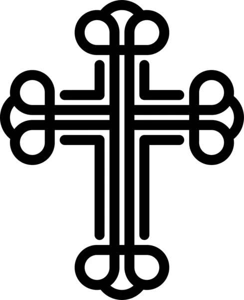 Christian Web Icon 일러스트 — 스톡 벡터