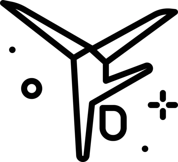 Векторна Ілюстрація Значка Ракети — стоковий вектор