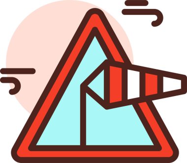 uyarı modern simgesi, vektör illüstrasyonu beyaz arkaplanda izole edildi 