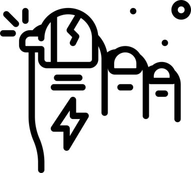 Bir araba. Web simgesi