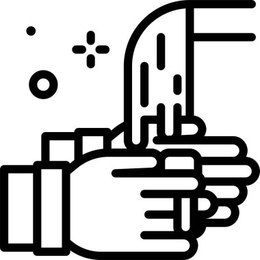 Bir parmak simgesi gösteren el.