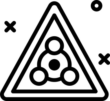 uyarı modern simgesi, vektör illüstrasyonu beyaz arkaplanda izole edildi 