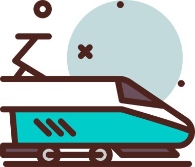 Spor. Web simgesi basit illüstrasyon