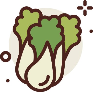 sebze. Web simgesi basit illüstrasyon