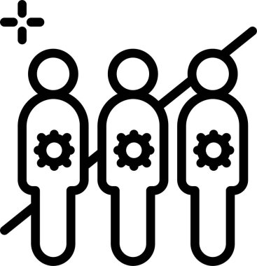 Virüs ya da hata web simgesi, basit vektör illüstrasyonu