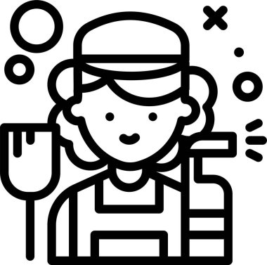 Avatar simgesi, vektör illüstrasyonu